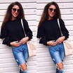 US Stock Women Long Sleeve Jumper Cardigan Coat Casual Lady Sweater Tops Blouse