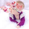 Newborn Kids Baby Girl Boy Bodysuit Romper Jumpsuit Outfit Clothes 2PCS Set