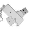 Right still Transshow edge metal U disk creative business U disk 32G silver
