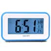 Deli 8801 large screen multi-function luminous digital electronic clock creative temperature display blue
