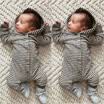 Casual Newborn Baby Boy Girl Kids Romper Jumpsuit Hooded Bodysuit Clothes Outfit