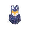 Cotton Newborn Baby Boy Girl Fox Romper Bodysuit Jumpsuit Clothes Outfits 0-24M
