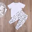 Infant Baby Boy Kids Short Sleeve T-shirtPants Outfits 2PCS Summer Clothes US P