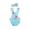 Infant Baby Girl Clothes Floral Romper Jumpsuit Bodysuit One-Piece Sunsuit 0-24M