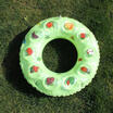 New Childrens Crystal PVC Inflatable Swimming Circle Double Cartoon Swim Ring