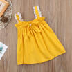 AU Princess Kids Baby Girl Lace Dress Ruffles Bow Party Dresses Sundress Clothes