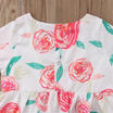 UK Kids Baby Girls Cotton Casual Dresses Toddlers Sundress Floral Outfit Dress