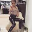 Fashion Women Bodysuit Leotard V Neck Long Sleeve Jumpsuit Tops T-shirt Romper