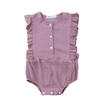 UK Cotton Newborn Baby Girl Sleeveless Romper Jumpsuit Bodysuit Outfit Clothes