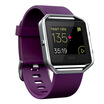 Fitbit Blaze intelligent fitness watch GPS global positioning heart rate real-time detection of a number of sports mode mobile music control call alert purple trumpet