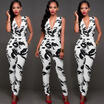 UK Womens Bandage Evening Party Playsuit Ladies Romper Long Jumpsuit Size 6 -16