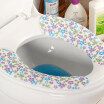 Sheng silk is still paste the toilet seat toilet pad sets of romantic flowers are 4 sets of V models