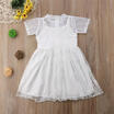 Flower Girl Dress Princess Baby Lace Floral Party Dress Bridesmaid Dresses