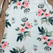 New Kids Baby Girl Princess Flower Dress Summer Bandage Casual Clothes Outfit w