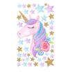 Fairy Unicorn Star Heart Wall Stickers Removable Girls Kids Nursery Room Decor