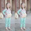 Cute Newborn Baby Boys Girls Hooded Tops Pants Harem Outfits Set Clothes