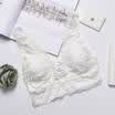 Sexy Womens Lace Bralette Bralet Bra Padded Bustier Crop Top Vest Tank AU