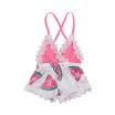 Newborn Toddler Baby Girl Stappy Lace Backless Jumpsuit Bodysuit Romper Outfit