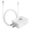 BIAZE kit M2 K15 Apple 876 data cable 12 m white 5V 2A mobile phone flat panel charger iPhone5 6s 7 Plus 8 X new iPad Air Mini