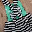 US Baby Boy Girls Cartoon Romper Backless Bodysuit Jumpsuit Clothes Outfits
