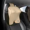 Gigi GiGi car headrest G-1603 space memory cotton neck pillow car with neck pillow pillow all-weather guardian apricot