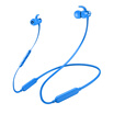 Newman C10 Bluetooth Headset Sports Wireless Mini Running Fitness Neck Neck Earbuds In-Ear Ears Headset Long Standby Hanging Ear Blue