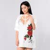 Women Summer Short Sleeve Floral Shirt Blouse Tops Loose T Shirt Casual Tee Tops