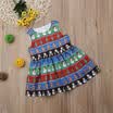 AU STOCK XMAS Toddler Kid Baby Girl Dress Princess Floral Christmas Tutu Dresses