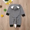 UK Fox Baby Kid Boy Girl Toddler Romper Jumpsuit Bodysuit Cotton Clothes Outfits