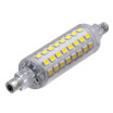 1PCS YWXLight R7S 78mm 2835SMD 64-LED LED Enchufe Horizontal Lámpara AC 110-130V