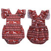 Family Matching Christmas Pajamas Set Women Baby Kids Deer Sleepwear Nightwear