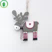 6 Styles Christmas Decorations Wooden Ornaments Xmas Tree Hanging Pendant Decor