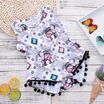 Elephant Infant Baby Girls Romper Bodysuit Jumpsuit Clothes Outfit Sunsuit 0-18M