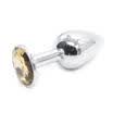 Nice Butt Plug Stainless Steel Hot Jeweled Metal Random New Anal Stopper Orgasm