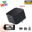 Mini Wifi USB Wall Charger Motion Detection Adapter Camera HD 1080P Security USA