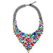 New Fashion Pendant Chain Crystal Choker Chunky Statement Necklace Jewelry UK