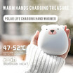 NeillieN Hand Warmers polar life charging hand warmerUSB Portable Charging TreasureMini Hand WarmersCreative Household Gift