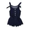 Sexy Newborn Toddler Kids Baby Girls Romper Jumpsuit Bodysuit Outfits Denim US