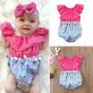 Newborn Kids Baby Girl Clothes Flamingo Romper Bodysuit Playsuit Sunsuit Outfit