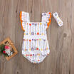 Newborn Toddler Infant Baby Girl Cotton Romper Jumpsuit Bodysuit Outfits Sunsuit
