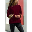 Women Loose Casual Long Sleeve Leopard Tops Cotton Linen Ladies Blouse T-Shirt