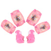 Armor Warrior Skate Protective Gear Roller Skateboard Sports Protective Gear 6 Piece Pink Les