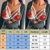 AU Plus Size Womens Striped Lace V Neck T-Shirt Ladies Loose Casual Tops Blouse