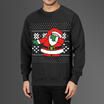 US Stock Dabbing SANTA Xmas Christmas Sweater Jumper Pullover Tops Sweatshirt