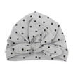 Dot Baby Girl Hat with Bow Candy Color Baby Turban Cap for Girls Elastic Infant Accessories 1 PC
