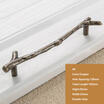 New Tree Branch Door Cabinets Handle Kitchen Cupboard Drawer Pull Wardrobe Knobs