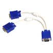 Sanba SANBAO SV-221 VGA one-two cable vga 1 minute 2 split screen vga a towel computer monitor line