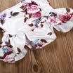 Toddler Girls Kids Floral Strap Bikini Swimwear Bathing Swimsuit Costume 1-6Y