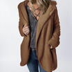 Women Cardigan Loose Sweater Long Sleeve Knitted Cardigan Outwear Jacket Coat