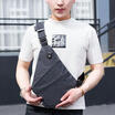 Men Ultra-thin Sling Chest Bag Crossbody Travel Hiking Pack Shoulder Messenger